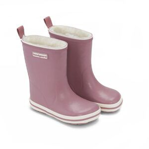 BUNDGAARD CLASSIC RUBBER BOOT WINTER Dark Rose | Dětské barefoot holínky - 22