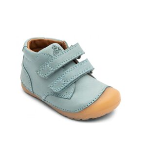 BUNDGAARD PETIT VELCRO Jeans Mint | Dětské celoroční barefoot boty - 21