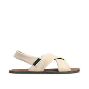 GROUNDIES VEGAN VERONA WOMEN Beige | Dámské barefoot sandály - 36