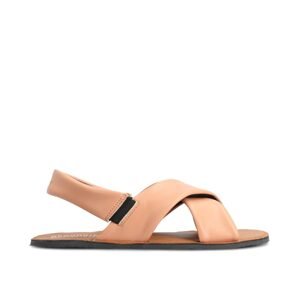 GROUNDIES VERONA WOMEN Apricot | Dámské barefoot sandály - 40