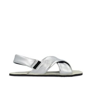 GROUNDIES VERONA WOMEN Silver | Dámské barefoot sandály - 42