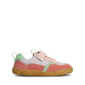GROUNDIES LOU KIDS Light Pink | Dětské barefoot tenisky - 32