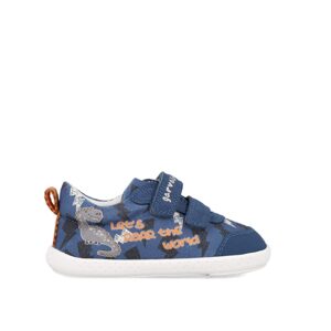 GARVALÍN PLÁTĚNKY Blue Dino | Dětské barefoot tenisky - 24