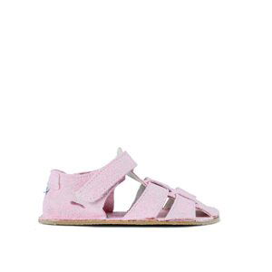 BABY BARE SANDÁLKY/BAČKORY NEW Sparkle Pink | Dětské barefoot sandály - 24