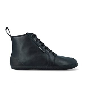 SALTIC VINTERO Black Nappa | Kotníkové barefoot boty - 42