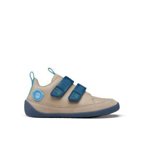 AFFENZAHN LEATHER SNEAKER BUDDY OCTOPUS Grey Blue | Dětské barefoot tenisky - 22