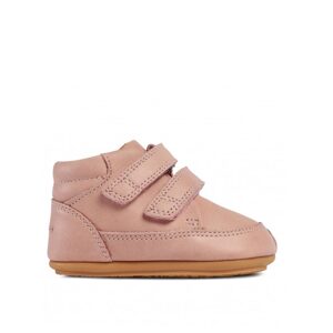 BUNDGAARD PREWALKER II VELCRO Old Rose WS  | Dětské celoroční barefoot boty - 22