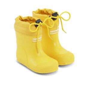 BUNDGAARD COVER RUBBER BOOT Yellow | Dětské barefoot holínky - 22