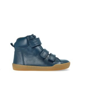 CRAVE SNOWFIELD Dark Blue | Dětské zimní zateplené barefoot boty - 24