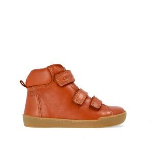 CRAVE SNOWFIELD Cognac | Dětské zimní zateplené barefoot boty - 34
