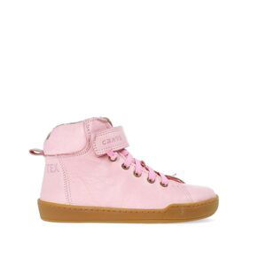 CRAVE WINFIELD Pink | Dětské zimní zateplené barefoot boty - 30