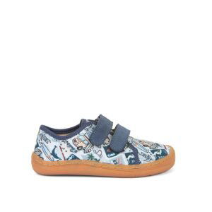 FRODDO SNEAKER CANVAS II Light Blue | Dětské barefoot tenisky - 25