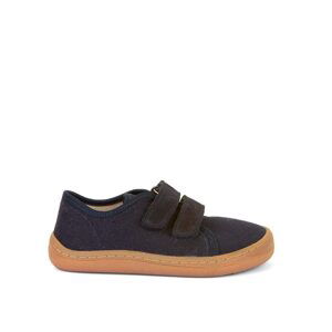 FRODDO SNEAKER CANVAS II Dark Blue | Dětské barefoot tenisky - 22