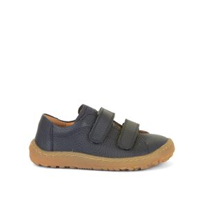 FRODDO TENISKY LEATHER D-VELCRO II Dark Blue | Dětské barefoot tenisky - 23