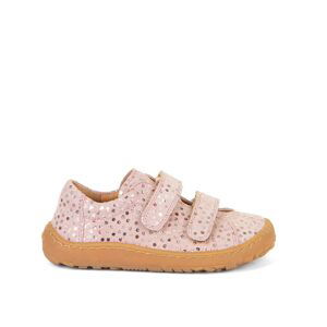 FRODDO TENISKY LEATHER D-VELCRO II Pink+ | Dětské barefoot tenisky - 36