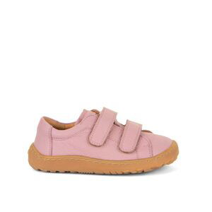 FRODDO TENISKY LEATHER D-VELCRO II Pink | Dětské barefoot tenisky