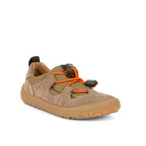 FRODDO TEX TRACK Olive | Dětské barefoot tenisky - 30