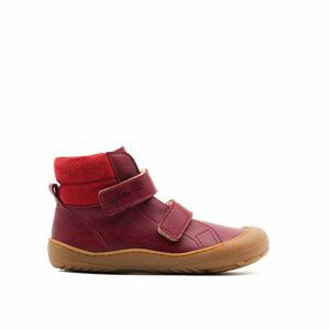 AYLLA BAREFOOT CHIRI Kids Red | Zimní barefoot boty - 26