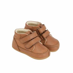 BUNDGAARD Prewalker II Strap Cognac | Dětské první barefoot botičky - 20