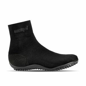 LEGUANO CLASSIC Black | Ponožkové barefoot boty - 36–37