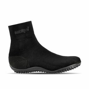 LEGUANO CLASSIC Black | Ponožkové barefoot boty - 42–43