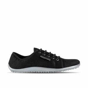 LEGUANO AKTIV Black Silver | Barefoot tenisky - 34