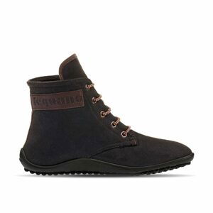 LEGUANO CHESTER WINTER Brown | Zateplené kotníkové barefoot boty - 36