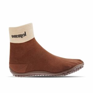 LEGUANO CLASSIC Brown | Ponožkové barefoot boty - 36–37