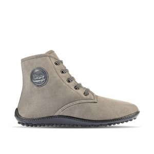 LEGUANO CHESTER Grey | Kotníkové barefoot boty - 36