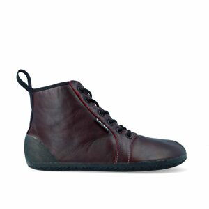 SALTIC VINTERO Bordo | Kotníkové barefoot boty - 43