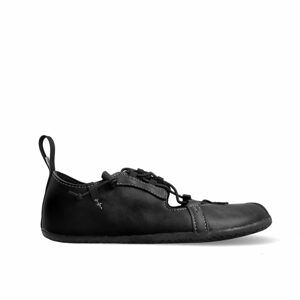 SALTIC ARWEN Black Nappa | Dámské barefoot baleríny - 36