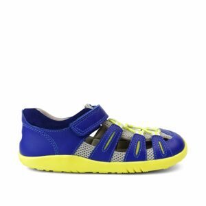 BOBUX SUMMIT Blueberry Neon | Dětské barefoot sandály - 26