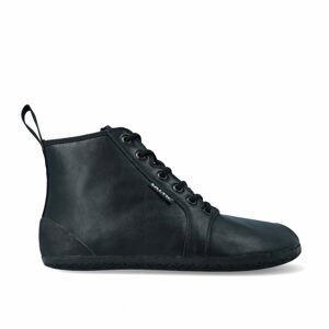 SALTIC VINTERO Black Nappa | Kotníkové barefoot boty - 37