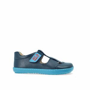 SOLE RUNNER ERSA KIDS Blue/Blue | Dětské barefoot sandály - 26