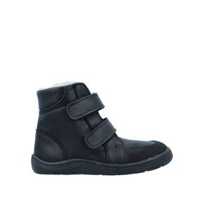 BABY BARE FEBO WINTER Black Asfaltico | Dětské zimní zateplené barefoot boty - 30