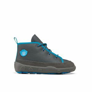 AFFENZAHN EASY WARM MIDBOOT DOG Grey Blue | Dětské zimní zateplené barefoot boty - 21