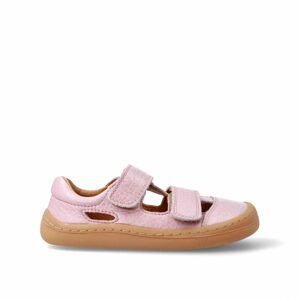 FRODDO SANDAL VELCRO Pink | Dětské barefoot sandály - 21