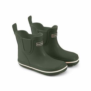 BUNDGAARD SHORT CLASSIC RUBBER BOOT Army | Dětské barefoot holínky - 28