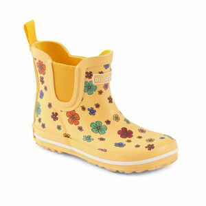 BUNDGAARD SHORT CLASSIC RUBBER BOOT Cosmos Flower | Dětské barefoot holínky - 28