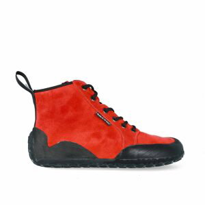 SALTIC OUTDOOR HIGH Red | Outdoorové barefoot boty - 46