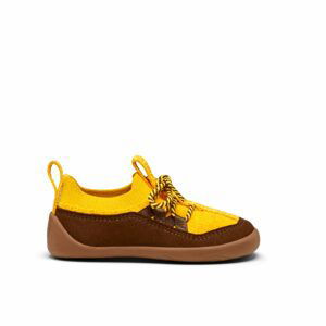 AFFENZAHN BABY KNIT WALKER TIGER Yellow | Dětské barefoot tenisky - 23