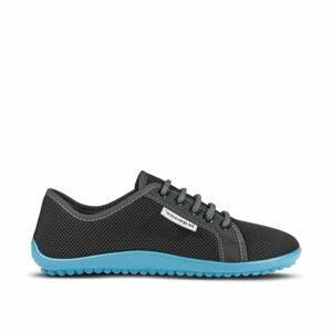 LEGUANO AKTIV Anthracite Blue | Sportovní barefoot boty - 34