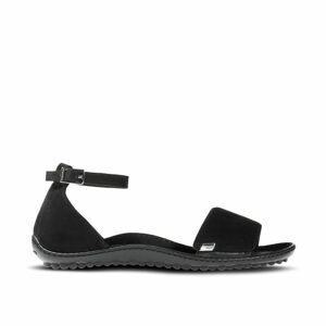 LEGUANO JARA Black | Dámské barefoot sandály - 37