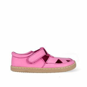 PEGRES SANDÁLKY BF50 Růžové | Dětské barefoot sandály - 27