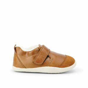 BOBUX XPLORER MARVEL ARCTIC Caramel | Dětské první zateplené barefoot botičky - 22