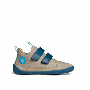 AFFENZAHN SNEAKER LEATHER BUDDY OCTOPUS Beige | Dětské barefoot tenisky - 27