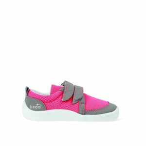 BEDA TENISKY TEX CANDY Pink | Dětské barefoot tenisky - 33