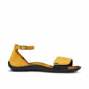 LEGUANO JARA Yellow | Dámské barefoot sandály - 39