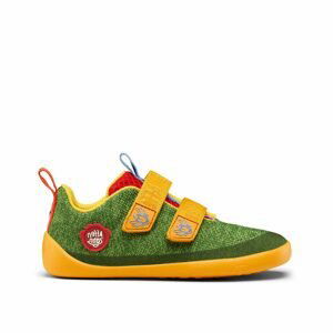 AFFENZAHN SNEAKER KNIT HAPPY PARADISE BIRD Green | Dětské barefoot tenisky - 27