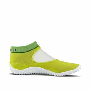 LEGUANO BALLERINA Green | Dámské ponožkové barefoot boty - 40–41